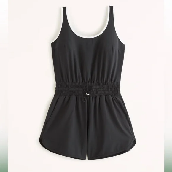 Abercrombie & Fitch Black Traveler Romper S - Picture 2 of 6